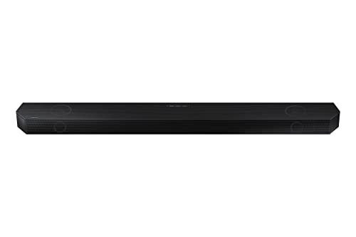 Samsung Q-Symphony soundbar (HW-Q700B) with 3 Channels, 1 subwoofer Channel, and 2 up-Firing Channels, Dolby True HD with Google & Alexa Smart Speaker (Black)