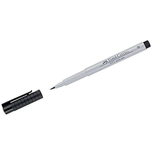 Faber-Castell Art & Graphic Pitt Artist Pen Brush India Ink Pen, Black, Single Pitt Pen, For Art, Craft, Drawing, Sketching, Home, School, University, Colouring