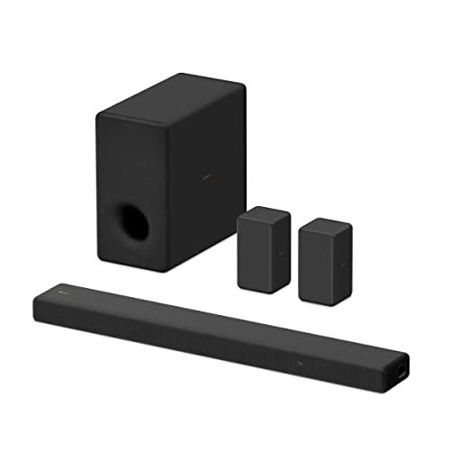 Sony HT-A3000 A Series Premium Soundbar 3.1Ch 360 Spatial Sound Mapping Soundbar For Surround Sound Home Theatre System With Dolby Atmos(DTS:X,360RA,BT,HDMI eArc&Optical,Alexa,Spotify),Black
