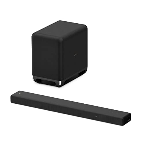 Sony HT-A3000 A Series Premium Soundbar 3.1Ch 360 Spatial Sound Mapping Soundbar For Surround Sound Home Theatre System With Dolby Atmos(DTS:X,360RA,BT,HDMI eArc&Optical,Alexa,Spotify),Black