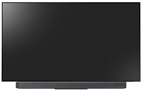 Samsung Q-Symphony soundbar (HW-Q700B) with 3 Channels, 1 subwoofer Channel, and 2 up-Firing Channels, Dolby True HD with Google & Alexa Smart Speaker (Black)