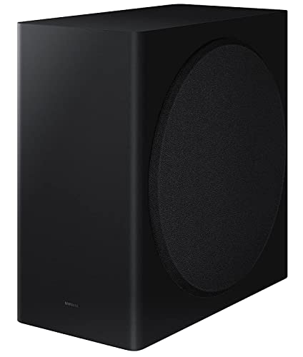 Samsung Q-Symphony soundbar (HW-Q700B) with 3 Channels, 1 subwoofer Channel, and 2 up-Firing Channels, Dolby True HD with Google & Alexa Smart Speaker (Black)