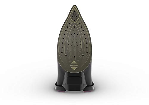 Tefal Ultimate Pure Steam Iron, 260g/min Steam Boost, 350ml Water Tank, 3m Power Cord, 3100W, Black and Rose Gold, FV9845
