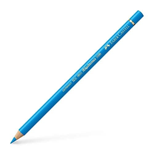 Faber-Castell Art & Graphic Polychromos Colour Pencil, (199), Black, for Art, Craft, Drawing, Sketching, Home, School, University, Colouring