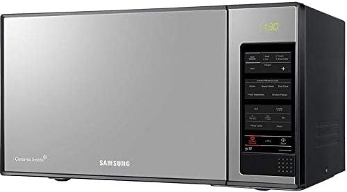 Samsung 40 Liter Microwave Oven Grill MG402MADXBB, 1300 Watts - Silver/Black