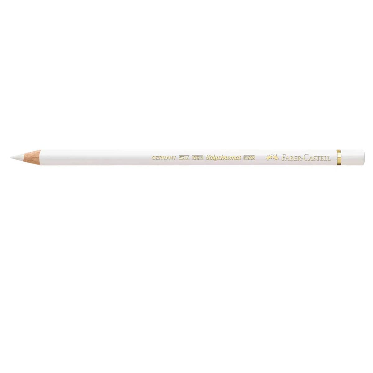 Faber-Castell Art & Graphic Polychromos Colour Pencil, (199), Black, for Art, Craft, Drawing, Sketching, Home, School, University, Colouring