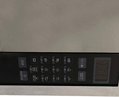 Sharp 34 Liters 1100 Watts Stainless Steel Digital Combination Microwave Oven with Grill, Silver - R-77AT-ST