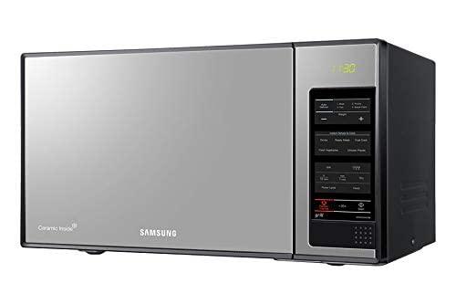 Samsung Solo Microwave Oven, 40L, Black, Ceramic Inside, MG402MADXBB/SG, 1 Year Warranty