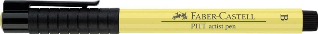 Faber-Castell Art & Graphic Pitt Artist Pen Brush India Ink Pen, Black, Single Pitt Pen, For Art, Craft, Drawing, Sketching, Home, School, University, Colouring