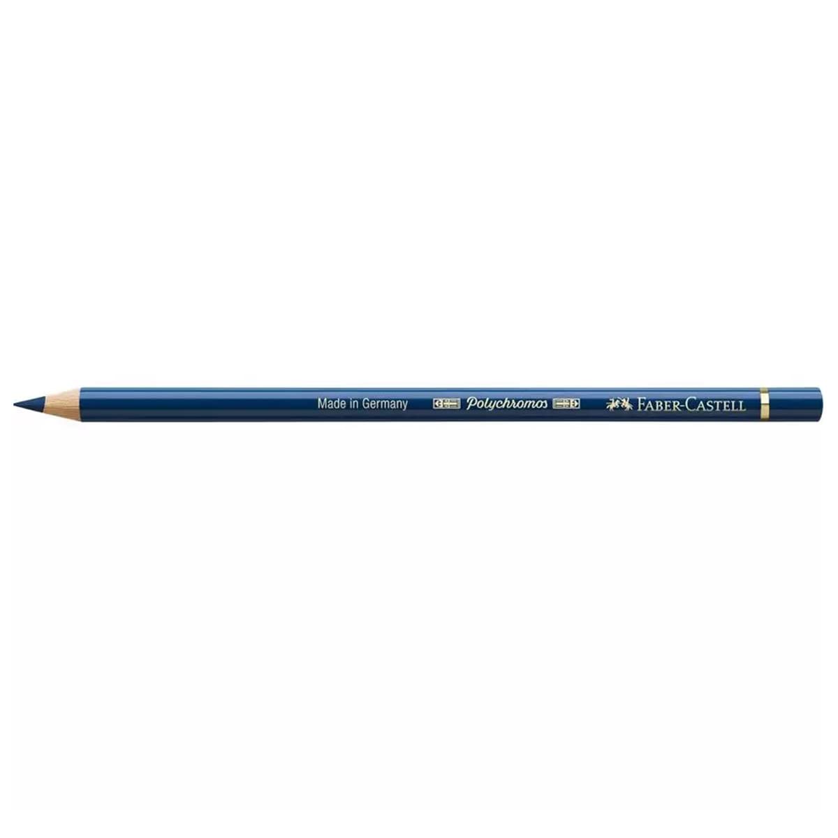 Faber-Castell Art & Graphic Polychromos Colour Pencil, (199), Black, for Art, Craft, Drawing, Sketching, Home, School, University, Colouring