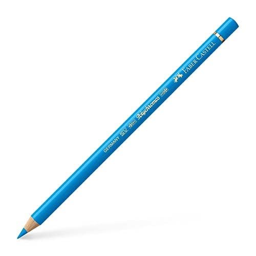 Faber-Castell Art & Graphic Polychromos Colour Pencil, (199), Black, for Art, Craft, Drawing, Sketching, Home, School, University, Colouring