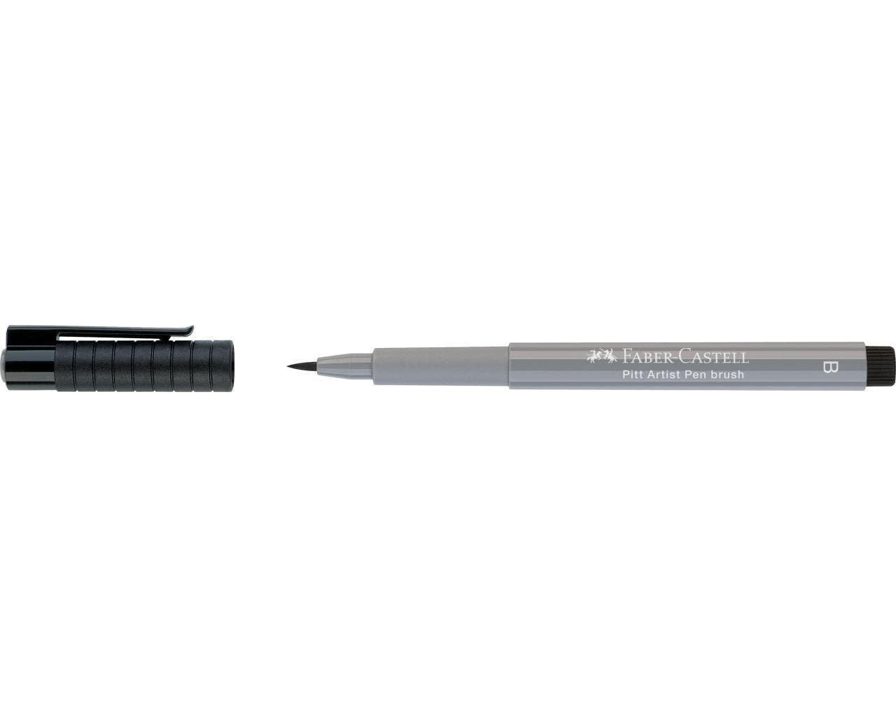 Faber-Castell Art & Graphic Pitt Artist Pen Brush India Ink Pen, Black, Single Pitt Pen, For Art, Craft, Drawing, Sketching, Home, School, University, Colouring
