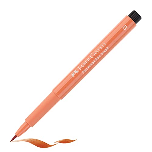 Faber-Castell Art & Graphic Pitt Artist Pen Brush India Ink Pen, Black, Single Pitt Pen, For Art, Craft, Drawing, Sketching, Home, School, University, Colouring