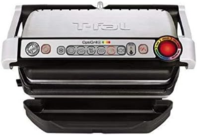 TEFAL Grill | Ultra compact Barbecue / BBQ Grill / Sandwich Maker | 1700 watts | Silver | 2 Years Warranty | GC302B28