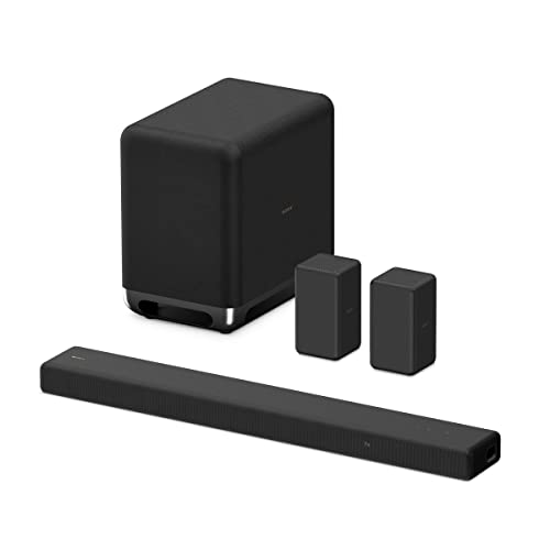 Sony HT-A3000 A Series Premium Soundbar 3.1Ch 360 Spatial Sound Mapping Soundbar For Surround Sound Home Theatre System With Dolby Atmos(DTS:X,360RA,BT,HDMI eArc&Optical,Alexa,Spotify),Black