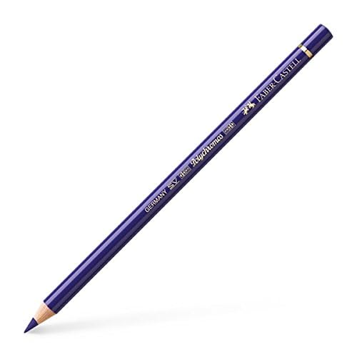Faber-Castell Art & Graphic Polychromos Colour Pencil, (199), Black, for Art, Craft, Drawing, Sketching, Home, School, University, Colouring