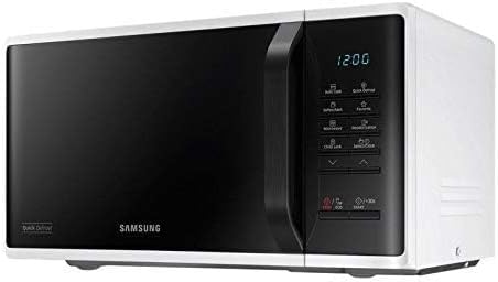 Samsung 23 Liters Solo Microwave with Quick Defrost, White - MS23K3513AW"Min 1 year manufacturer warranty"