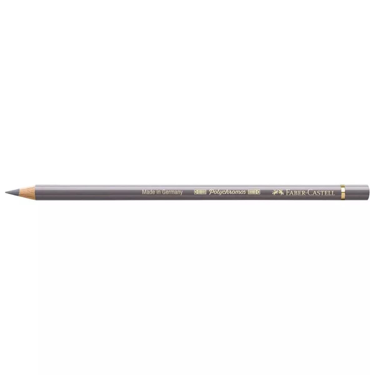 Faber-Castell Art & Graphic Polychromos Colour Pencil, (199), Black, for Art, Craft, Drawing, Sketching, Home, School, University, Colouring