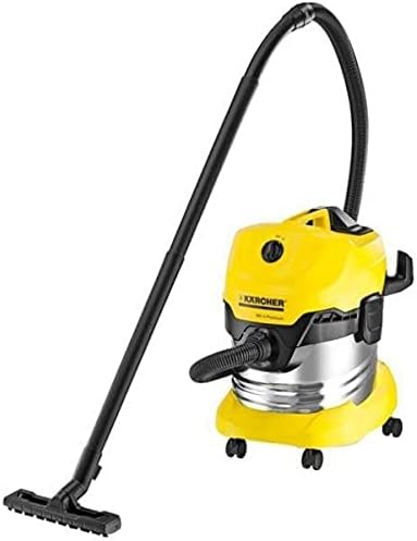 Karcher Wd4 Premium Multi-Purpose Wet & Dry Vacuum Cleaner 1000W, 1.348-154.0 Yellow