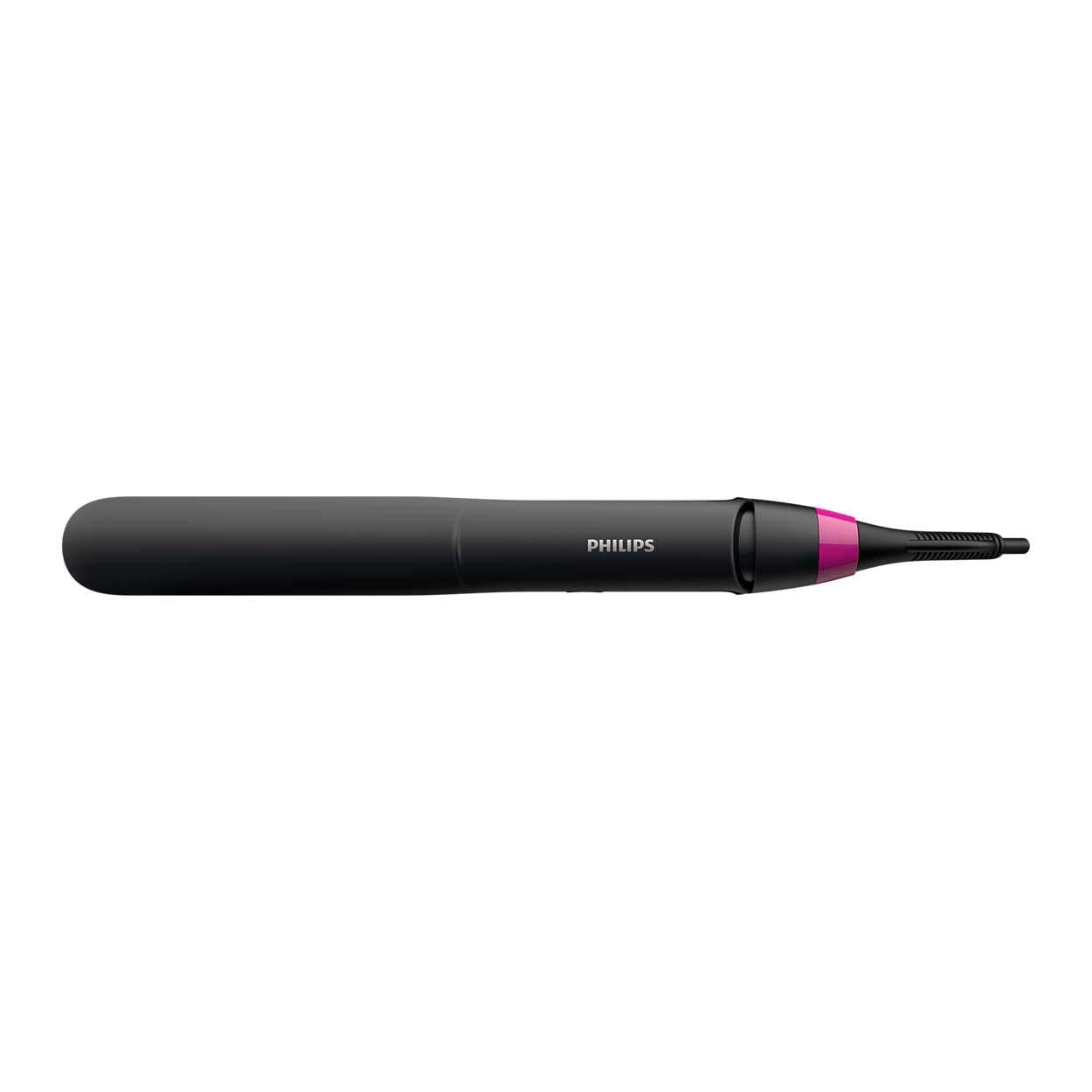 Philips StraightCare Essential ThermoProtect straightener. 2 temperature settings. Temperature range up to 220°C. 3 pin, BHS375/03.
