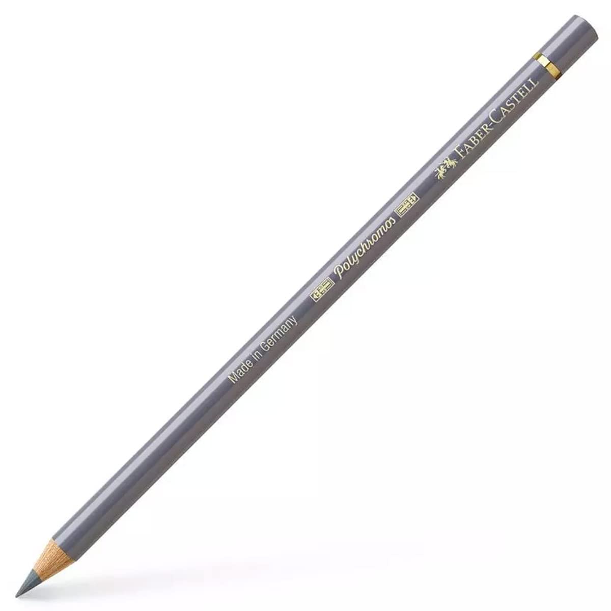Faber-Castell Art & Graphic Polychromos Colour Pencil, (199), Black, for Art, Craft, Drawing, Sketching, Home, School, University, Colouring