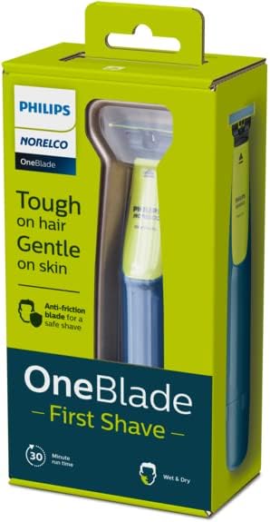 Philips Norelco OneBlade Hybrid Electric Trimmer and Shaver, Frustration Free Packaging, QP2520/90