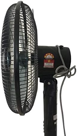 Sharp 16 Inches/40cms Blade 50 Watts Pedestal Free Standing Fan, Made In Malaysia, Pjs169 - Dark Grey"Min 1 year manufacturer warranty"