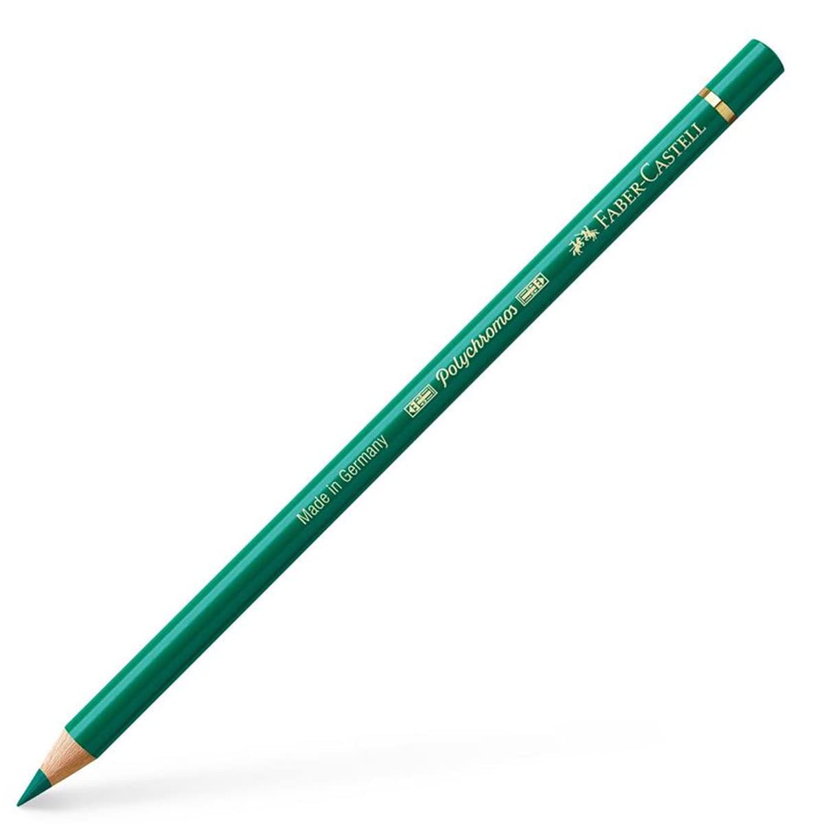 Faber-Castell Art & Graphic Polychromos Colour Pencil, (199), Black, for Art, Craft, Drawing, Sketching, Home, School, University, Colouring