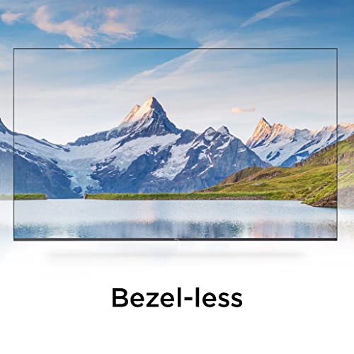 TCL 164 cm (65 inches) Bezel-Less Series 4K Ultra HD Smart LED Google TV 65P635 (Black)
