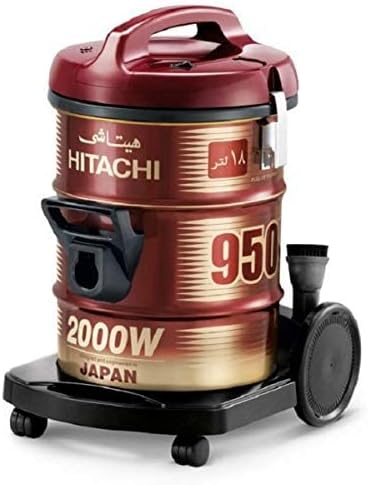 HITACHI CV950Y 2000W Can Type Y Series Vacuum Cleaner (Red, 9g, 18L)