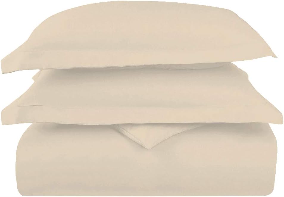 Pizuna Pure 100% Cotton King Duvet Cover Set, 1000 Thread Count Long Staple Cotton Thick Sateen Weave with Button Closure (Combed Baby Blue Cotton Duvet Cover King)