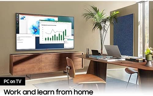 Samsung 55 Inch TV UHD 4K Processor Slim Look Built In Receiver - UA55AU7000UXZN (2021 Model)