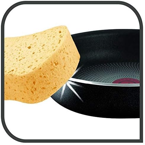 TEFAL Tempo 24 cm Frypan, Red, Aluminium, C5480482