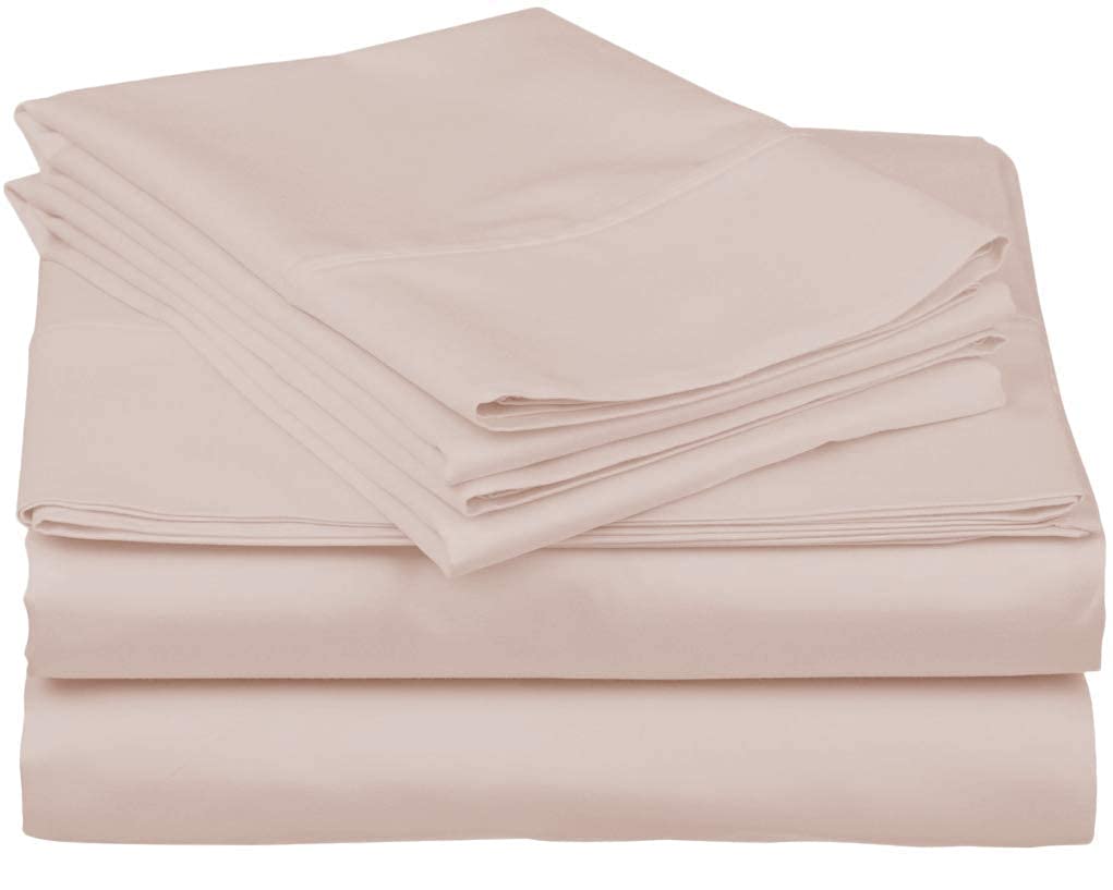 Split Head California King Sheets Sets for Adjustable Beds - 100% Egyptian Cotton 800TC Split Head Flex Top 18" Deep Pocket - 34" Top Split Cal-King, White Solid