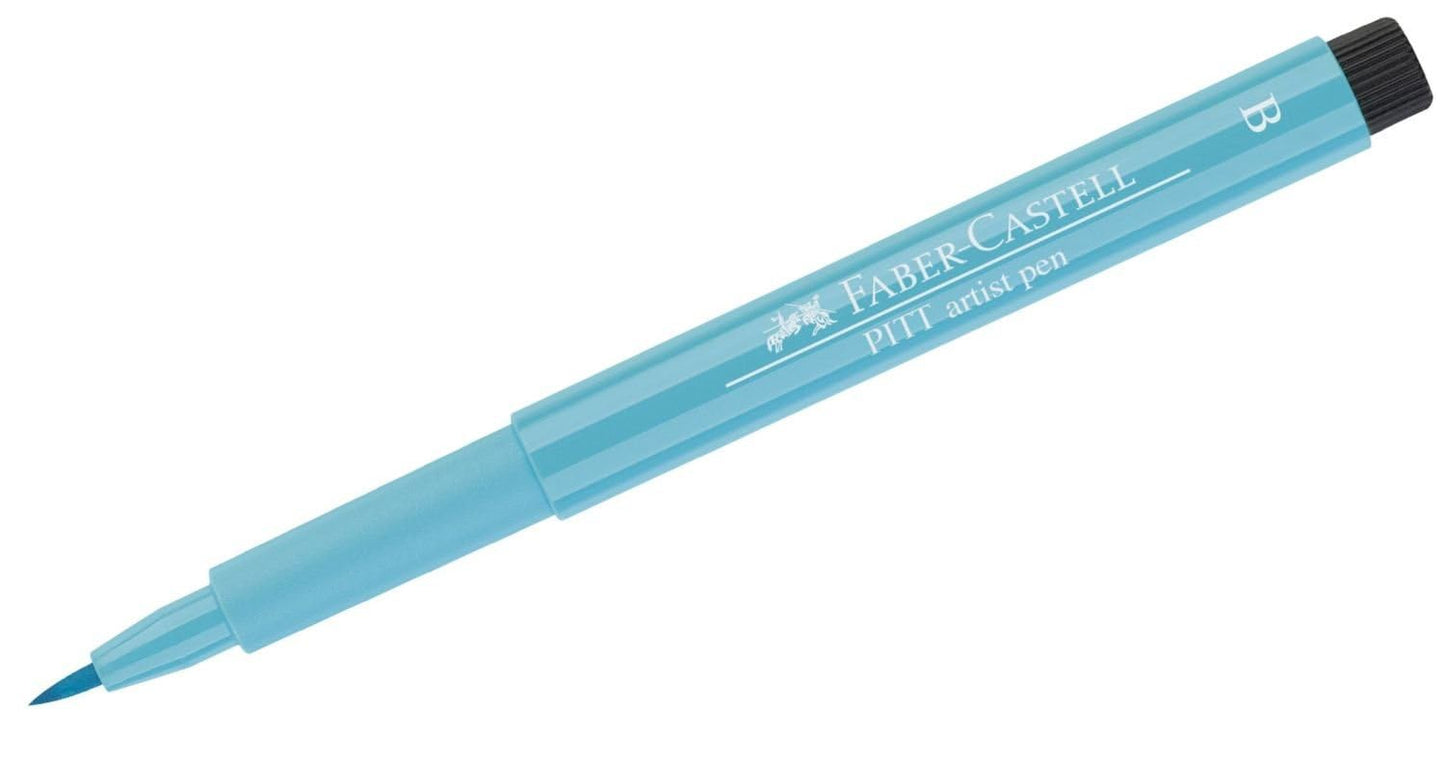 Faber-Castell Art & Graphic Pitt Artist Pen Brush India Ink Pen, Black, Single Pitt Pen, For Art, Craft, Drawing, Sketching, Home, School, University, Colouring