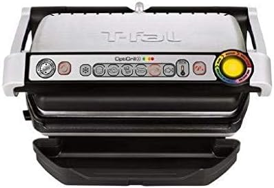TEFAL Grill | Ultra compact Barbecue / BBQ Grill / Sandwich Maker | 1700 watts | Silver | 2 Years Warranty | GC302B28