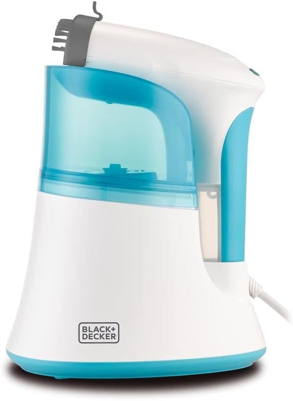 BLACK+DECKER Portable Digital Handheld Garment Steamer 1600W Black HSTD1600-B5