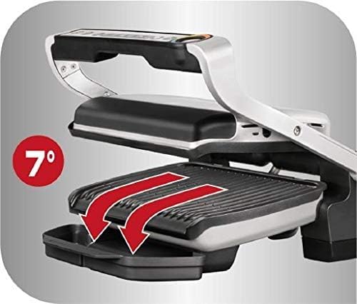 TEFAL Grill | Ultra compact Barbecue / BBQ Grill / Sandwich Maker | 1700 watts | Silver | 2 Years Warranty | GC302B28