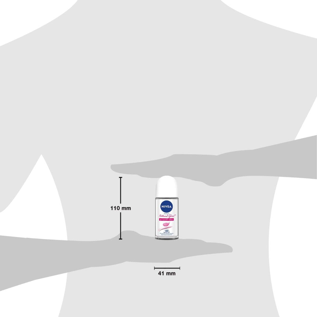 Nivea Whitening Smooth Skin Roll On, 50ml