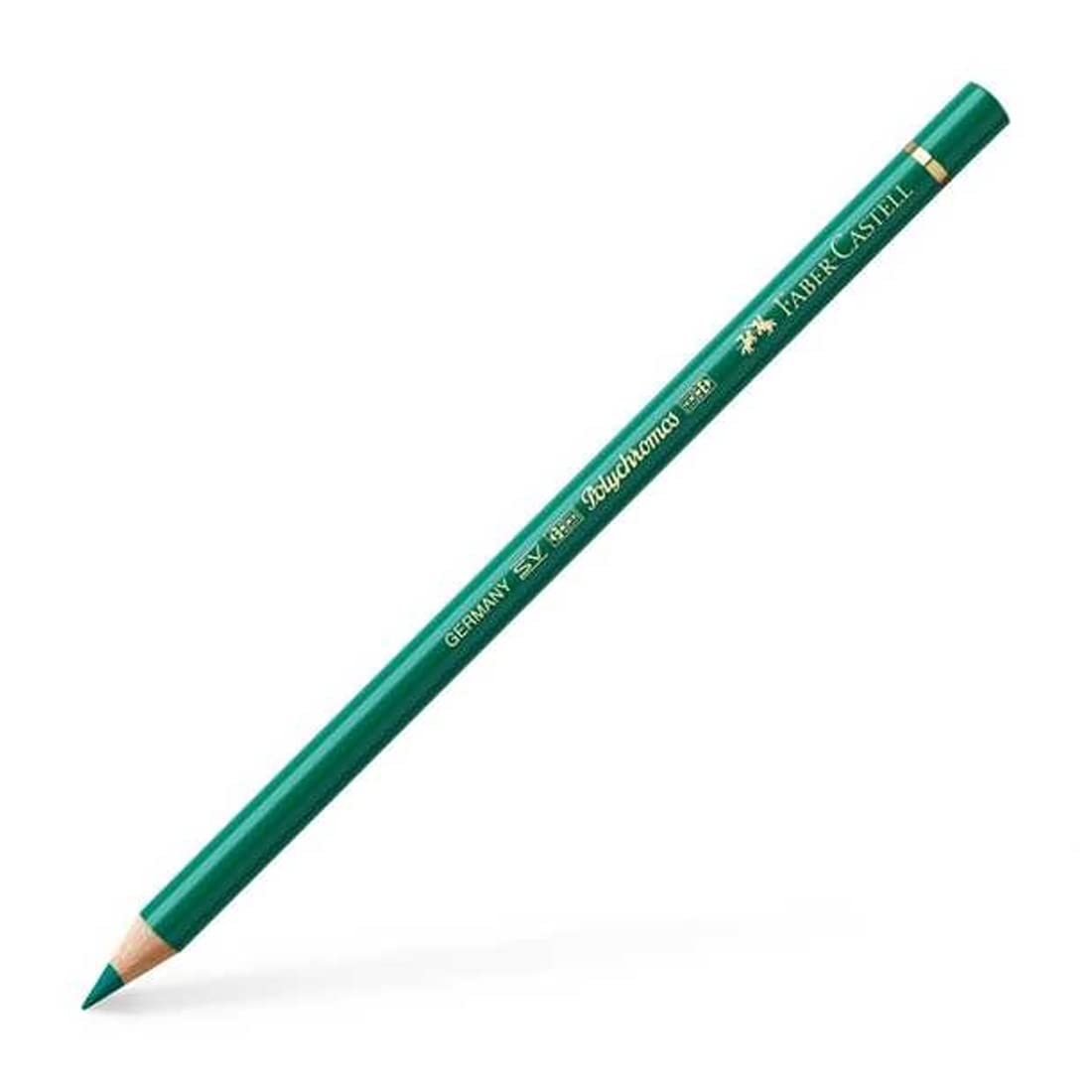 Faber-Castell Art & Graphic Polychromos Colour Pencil, (199), Black, for Art, Craft, Drawing, Sketching, Home, School, University, Colouring