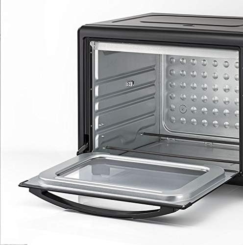 Black & Decker 2200W 70L Toaster Oven 90-230 Temp Setting, Double Grill With Convection And Glass Door For Safety+Multiple Accessories Toasting Baking Broiling TRO70RDG-B5 2 Years Warranty