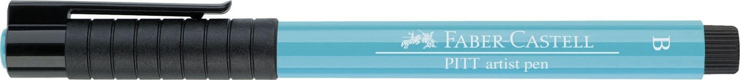 Faber-Castell Art & Graphic Pitt Artist Pen Brush India Ink Pen, Black, Single Pitt Pen, For Art, Craft, Drawing, Sketching, Home, School, University, Colouring