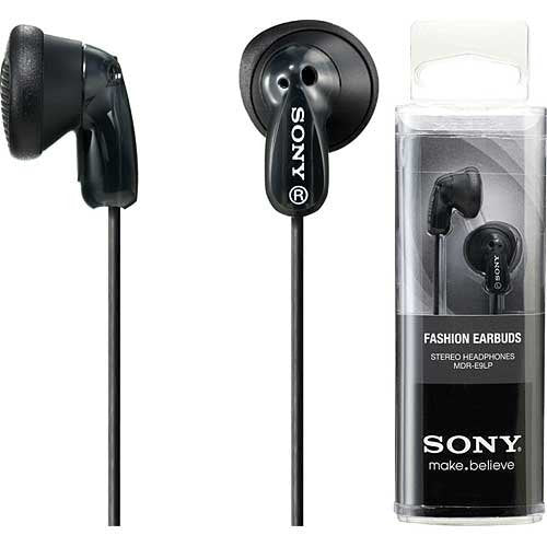 Sony (MDR-E9) In-Ear Headphones (Black)