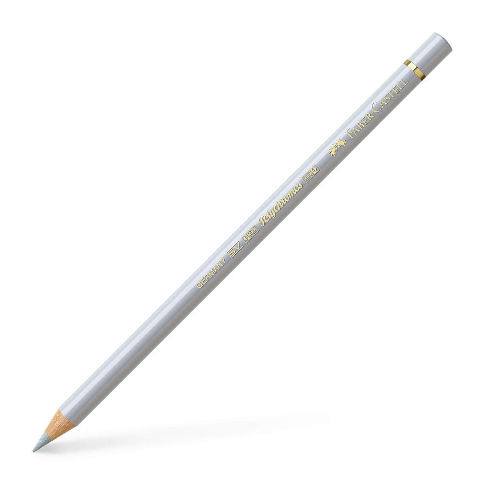 Faber-Castell Art & Graphic Polychromos Colour Pencil, (199), Black, for Art, Craft, Drawing, Sketching, Home, School, University, Colouring