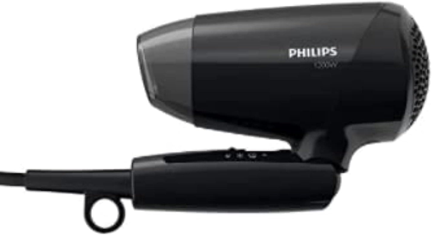 Philips Essential Travel Hair Dryer BHC010/13 - International Version
