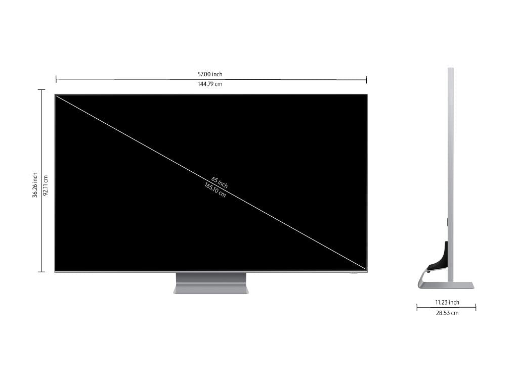 Samsung 165 cm (65 inches) Quantum 8K Processor Series Smart QLED TV QA65Q800TAKXXL (Eclipse Silver)