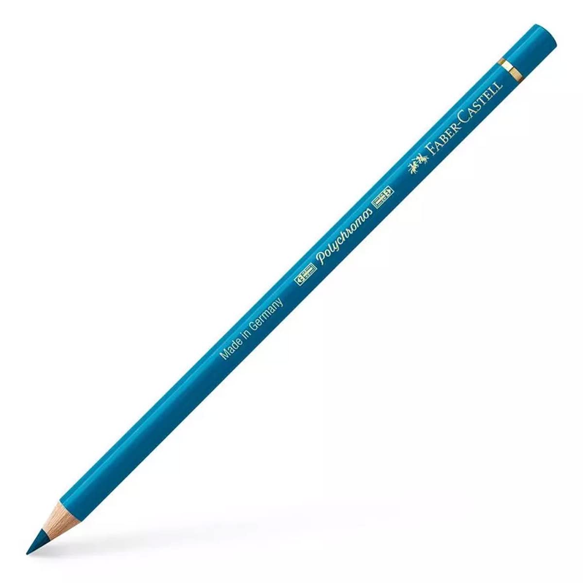 Faber-Castell Art & Graphic Polychromos Colour Pencil, (199), Black, for Art, Craft, Drawing, Sketching, Home, School, University, Colouring