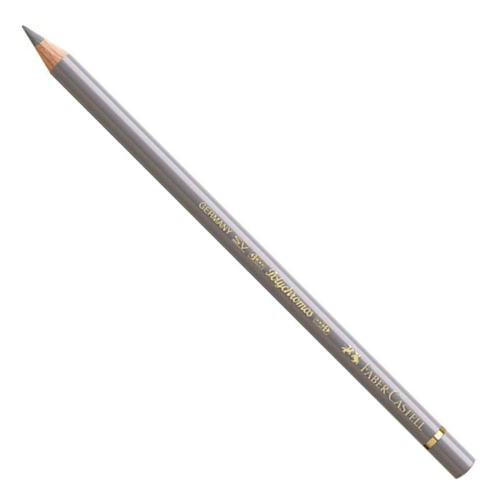 Faber-Castell Art & Graphic Polychromos Colour Pencil, (199), Black, for Art, Craft, Drawing, Sketching, Home, School, University, Colouring