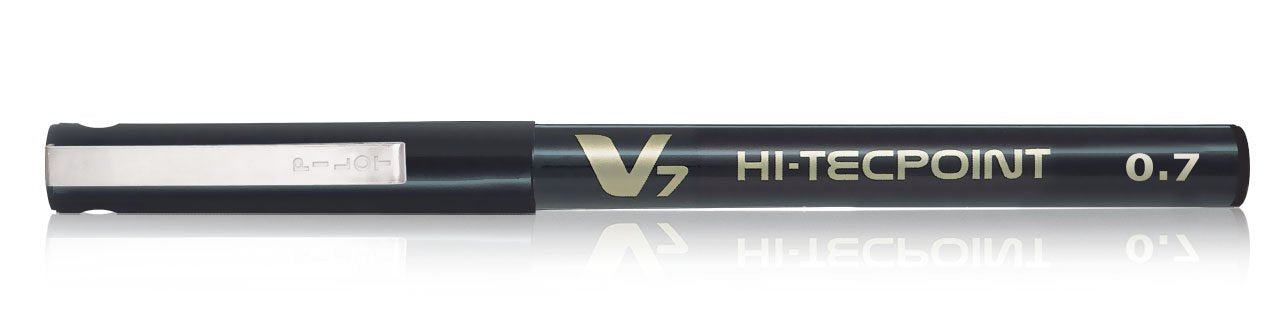 Pilot V7 Hi-Tecpoint Rollerball Pen, 0.7 mm Tip - Green