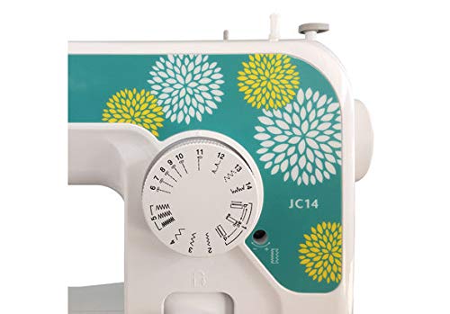 Brother Sewing Machine, JC14, 14 Stitches, LED Sewing Light, Instructional DVD included"Min 1 year manufacturer warranty"